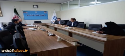 بازدید مدیرکل و معاون دفتر نظارت، ارزیابی و تعالی سازمانی دانشگاه فرهنگیان از پردیس ها و مراکز دانشگاه فرهنگیان اردبیل