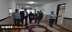 بازدید مدیرکل و معاون دفتر نظارت، ارزیابی و تعالی سازمانی دانشگاه فرهنگیان از پردیس ها و مراکز دانشگاه فرهنگیان اردبیل