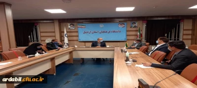 نشست صمیمی مدیر کل نظارت، ارزیابی وتضمین کیفیت دانشگاه فرهنگیان با دبیر شورای نظارت، ارزیابی و تضمین کیفیت استان اردبیل 