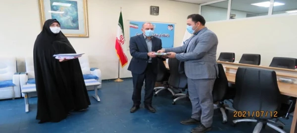 تقدیر سرپرست مدیریت امور پردیس های استان از مسئولین حراست دانشگاه فرهنگیان اردبیل 