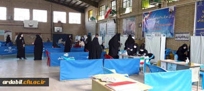 آغاز واکسیناسیون دانشجومعلمان، اساتید و کارکنان دانشگاه فرهنگیان اردبیل 