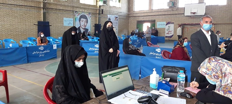 آغاز واکسیناسیون دانشجومعلمان، اساتید  و کارکنان دانشگاه فرهنگیان اردبیل 