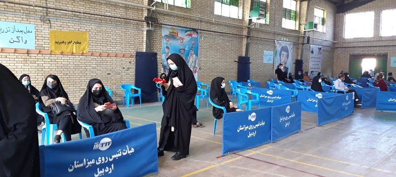 آغاز واکسیناسیون دانشجومعلمان، اساتید  و کارکنان دانشگاه فرهنگیان اردبیل 