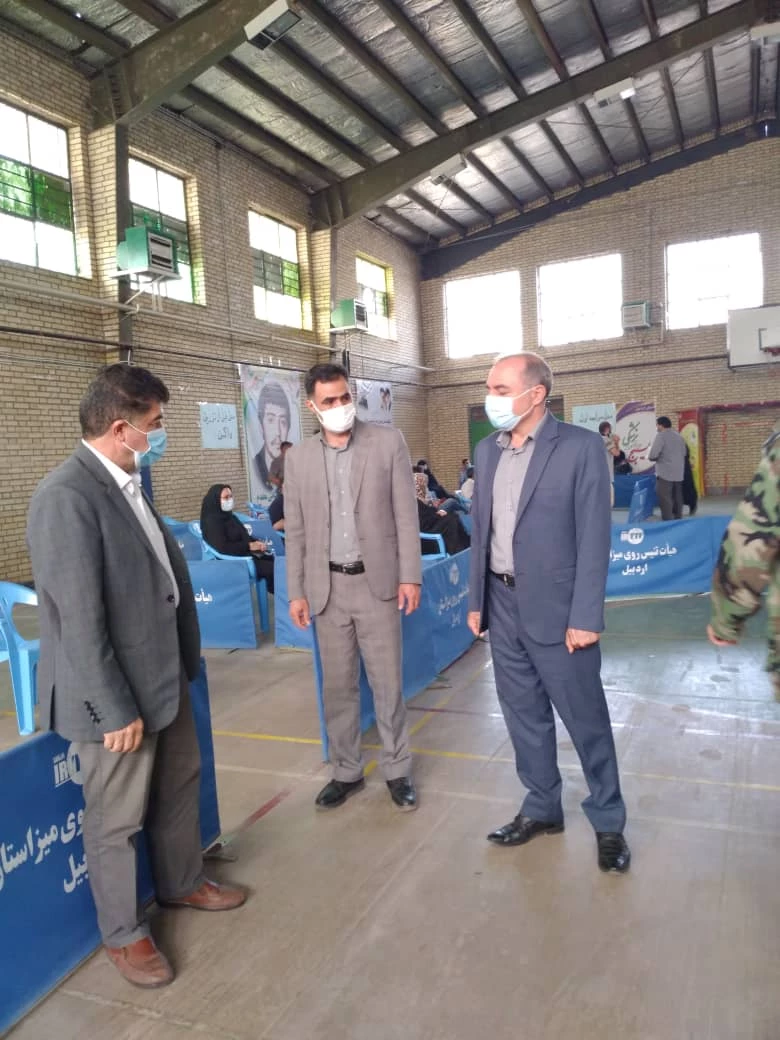 آغاز واکسیناسیون دانشجومعلمان، اساتید  و کارکنان دانشگاه فرهنگیان اردبیل 