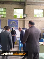 آغاز واکسیناسیون دانشجومعلمان، اساتید و کارکنان دانشگاه فرهنگیان اردبیل 