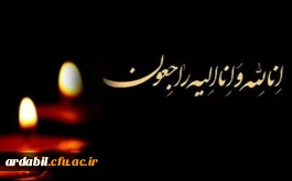 إِنَّا لِلّهِ وَإِنَّـا إِلَیْهِ رَاجِعونَ

همکار محترم جناب آقای لوایی