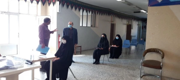 بازدید سرپرست مدیریت امور پردیس های استان از محل مصاحبه داوطلبان ورود به دانشگاه فرهنگیان اردبیل 1400