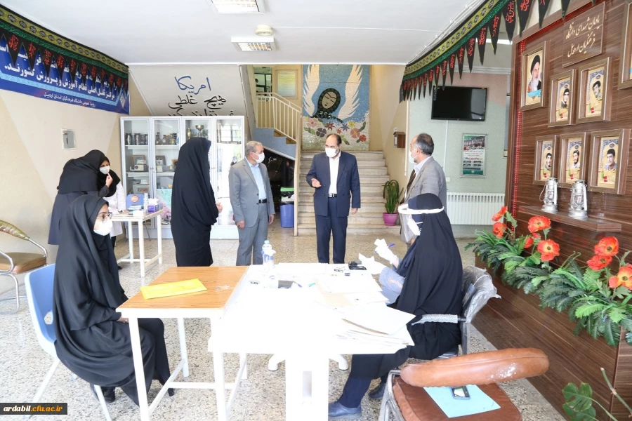 بازدید مدیرکل آموزش و پرورش استان از مراحل مصاحبه داوطلبان ورود به دانشگاه فرهنگیان