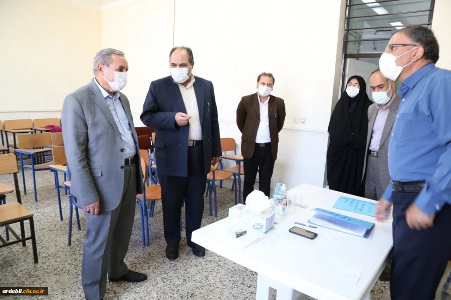 بازدید مدیرکل آموزش و پرورش استان از مراحل مصاحبه داوطلبان ورود به دانشگاه فرهنگیان