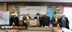 تکریم و معارفه مسئول نهاد نمایندگی مقام معظم رهبری در دانشگاه فرهنگیان استان اردبیل