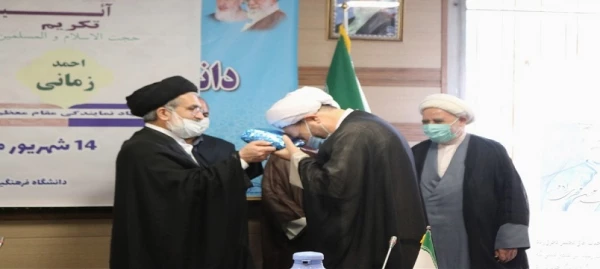 تکریم و معارفه مسئول نهاد نمایندگی مقام معظم رهبری در دانشگاه فرهنگیان استان اردبیل