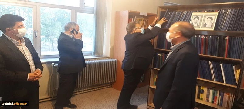 بازدید معاون محترم نظارت، ارزیابی و تضمین کیفیت دانشگاه فرهنگیان از واحد دانشگاهی آزادگان نیر 5