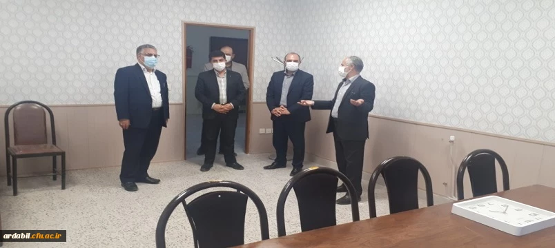 بازدید معاون محترم نظارت، ارزیابی و تضمین کیفیت دانشگاه فرهنگیان از واحد دانشگاهی آزادگان نیر 6