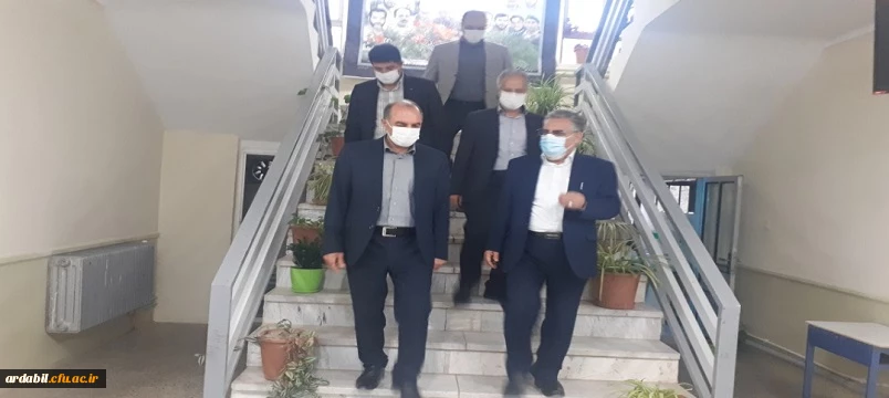 بازدید معاون محترم نظارت، ارزیابی و تضمین کیفیت دانشگاه فرهنگیان از واحد دانشگاهی آزادگان نیر 8