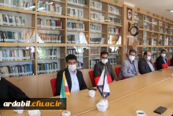 تکریم و معارفه سرپرست پردیس بنت الهدی صدر اردبیل 