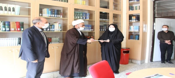 تکریم و معارفه سرپرست پردیس بنت الهدی صدر اردبیل 