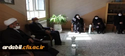 تکریم و معارفه سرپرست پردیس بنت الهدی صدر اردبیل 