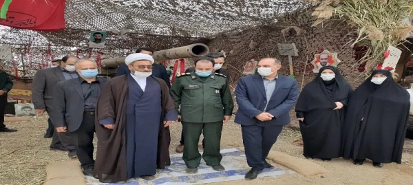 مراسم زیارت و عطرفشانی قبور شهدای استان