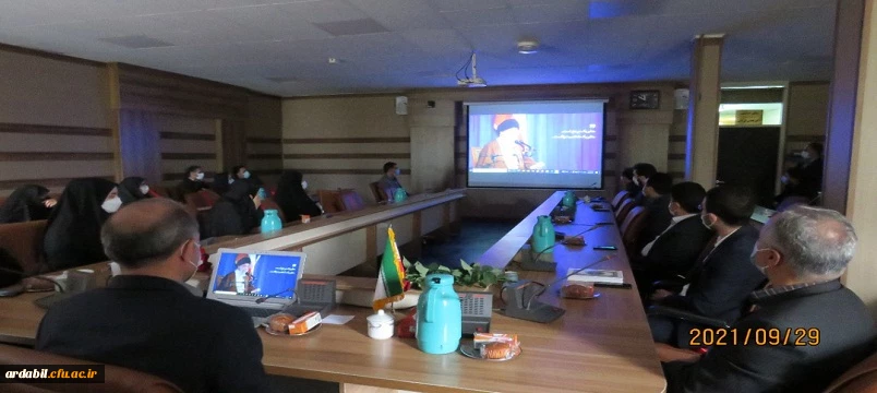 آیین بازگشایی سال تحصیلی جدید 1400 دانشگاه فرهنگیان اردبیل