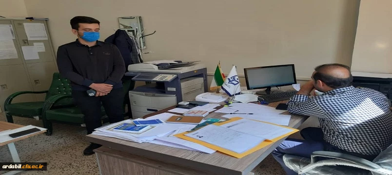 ثبت نام حضوری دانشجومعلمان ورودی جدید در مرکز آزادگان نیر 6