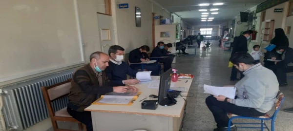 ثبت نام حضوری دانشجومعلمان ورودی جدید در مرکز آزادگان نیر 7