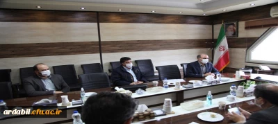 نشست صمیمی سرپرست مدیریت امور پردیس های دانشگاه فرهنگیان اردبیل با شهردار اردبیل