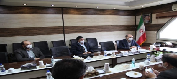 نشست صمیمی سرپرست مدیریت امور پردیس های دانشگاه فرهنگیان اردبیل با شهردار استان