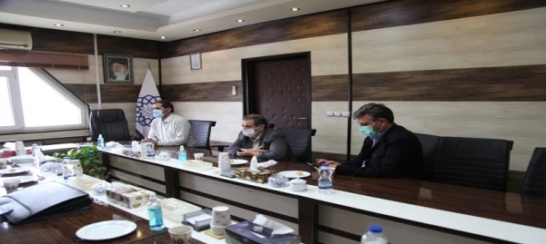 نشست صمیمی سرپرست مدیریت امور پردیس های دانشگاه فرهنگیان اردبیل با شهردار استان