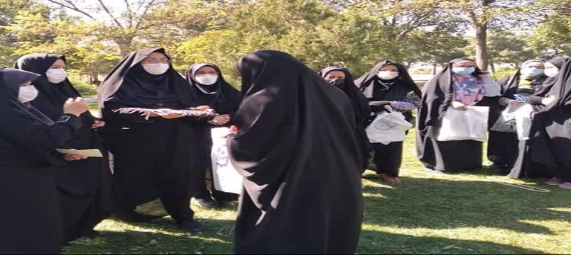 برگزاری همایش پیاده روی و مسابقات طناب کشی دانشگاه فرهنگیان اردبیل