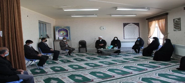 بازدید مسئول نمایندگی نهاد مقام معظم رهبری دانشگاه فرهنگیان اردبیل از پردیس بنت الهدی صدر 