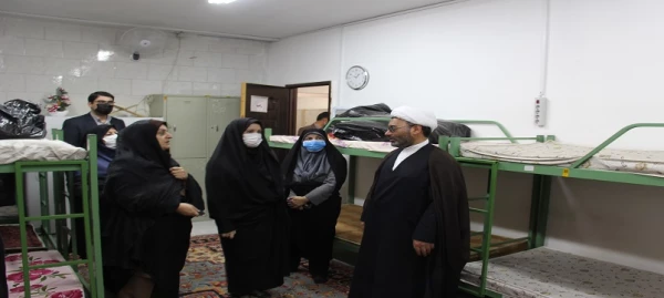 بازدید مسئول نمایندگی نهاد مقام معظم رهبری دانشگاه فرهنگیان اردبیل از پردیس بنت الهدی صدر 