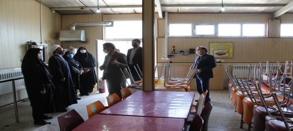 بازدید مسئول نمایندگی نهاد مقام معظم رهبری دانشگاه فرهنگیان اردبیل از پردیس بنت الهدی صدر 