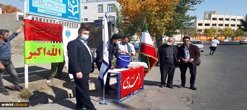 برپایی ایستگاه صلواتی به مناسبت آغاز امامت حضرت مهدی (عج) 5