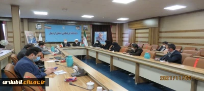 به مناسبت هفته پدافند غیرعامل:

برگزاری جلسه پدافند غیر عامل در دانشگاه فرهنگیان اردبیل