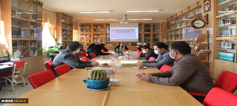 جلسه شورای مدیریت دانشگاه فرهنگیان اردبیل 