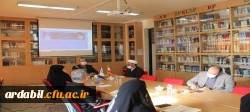جلسه شورای مدیریت دانشگاه فرهنگیان اردبیل 