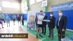  مسابقه ورزشی فوتسال در پردیس علامه طباطبایی 