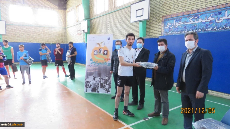  مسابقه ورزشی فوتسال در پردیس علامه طباطبایی 