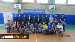  مسابقه ورزشی فوتسال در پردیس علامه طباطبایی 