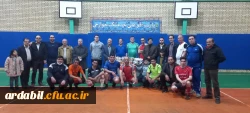 مسابقه ورزشی فوتسال بین کارکنان پردیس ها و مرکز دانشگاه فرهنگیان اردبیل