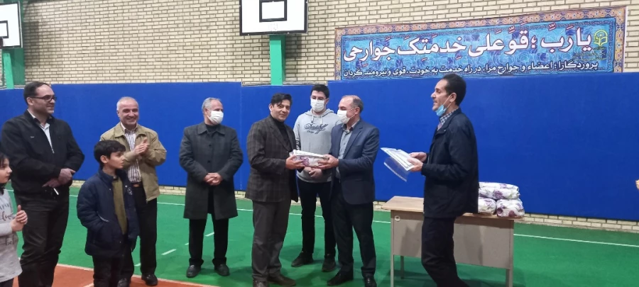 مسابقه ورزشی فوتسال بین کارکنان پردیس ها و مرکز دانشگاه فرهنگیان اردبیل