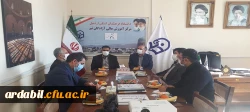حضور فرماندار شهرستان نیر در  واحد دانشگاهی آزادگان نیر- دانشگاه فرهنگیان اردبیل