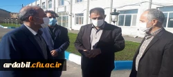 حضور فرماندار شهرستان نیر در  واحد دانشگاهی آزادگان نیر- دانشگاه فرهنگیان اردبیل