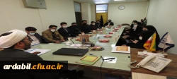 برگزاری نشست شورای بسیج دانشجویی با مسئول نهاد رهبری دانشگاه فرهنگیان اردبیل