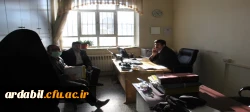 بازدید واحد نظارت و ارزیابی دانشگاه محقق اردبیلی از مجموعه دانشگاه فرهنگیان اردبیل 
