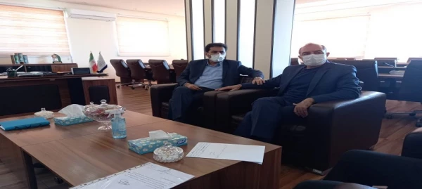 دیدار سرپرست مدیریت امور پردیس های دانشگاه فرهنگیان اردبیل با رییس سازمان برنامه و بودجه استان اردبیل 