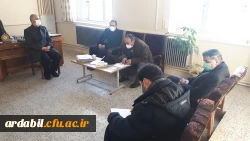 بازدید هیأت نظارت، ارزیابی و تضمین کیفیت آموزش عالی استان اردبیل از واحد دانشگاهی آزادگان نیر