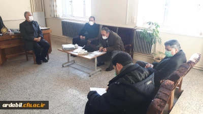 بازدید هیأت نظارت، ارزیابی و تضمین کیفیت آموزش عالی استان اردبیل از واحد دانشگاهی آزادگان نیر