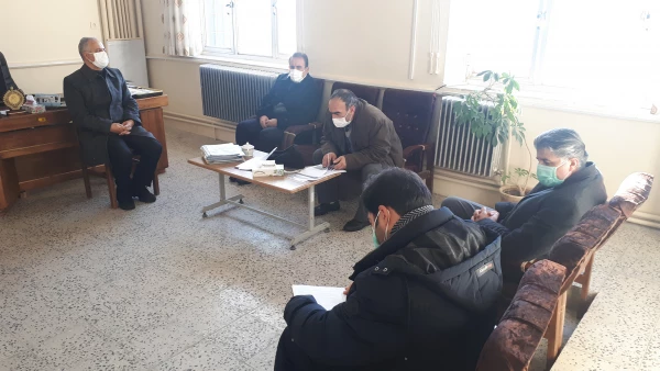 بازدید هیأت نظارت، ارزیابی و تضمین کیفیت آموزش عالی استان اردبیل از واحد دانشگاهی آزادگان نیر