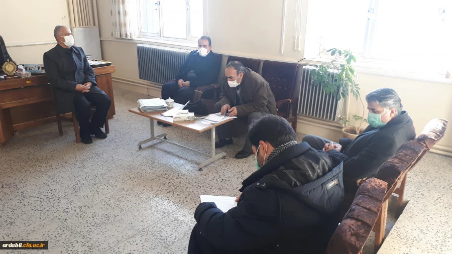 بازدید هیأت نظارت، ارزیابی و تضمین کیفیت آموزش عالی استان اردبیل از واحد دانشگاهی آزادگان نیر